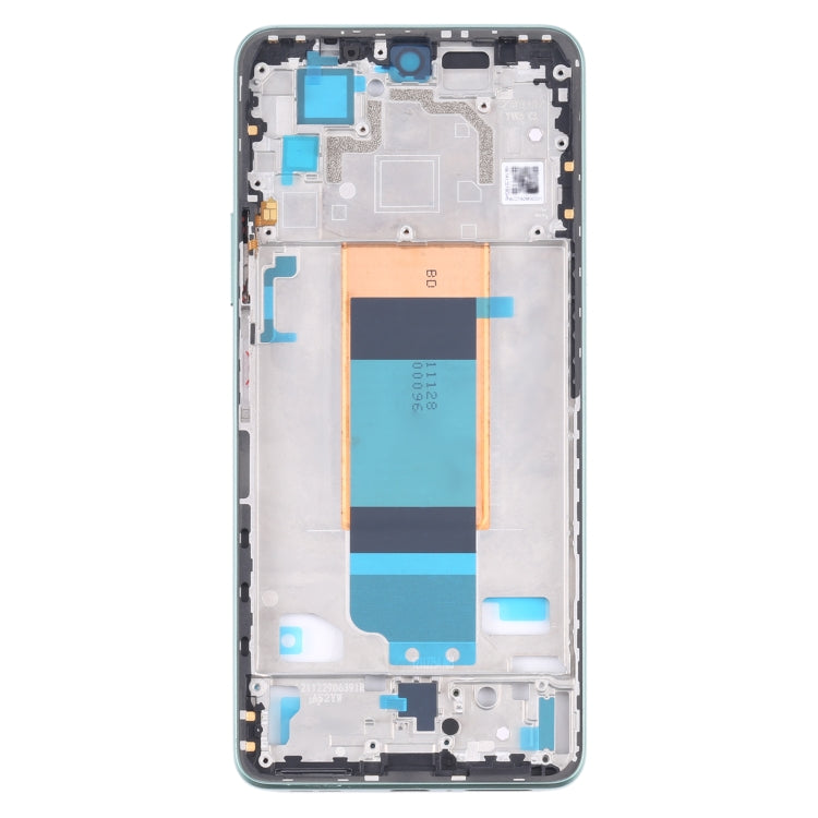 Front Housing LCD Frame Bezel Plate for Xiaomi Redmi K40S / Poco F4(Green) - Frame Bezel Plate by PMC TechLife | Online Shopping South Africa | PMC TechLife