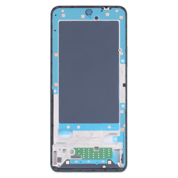 Front Housing LCD Frame Bezel Plate for Xiaomi Redmi K40S / Poco F4(Green) - Frame Bezel Plate by PMC TechLife | Online Shopping South Africa | PMC TechLife