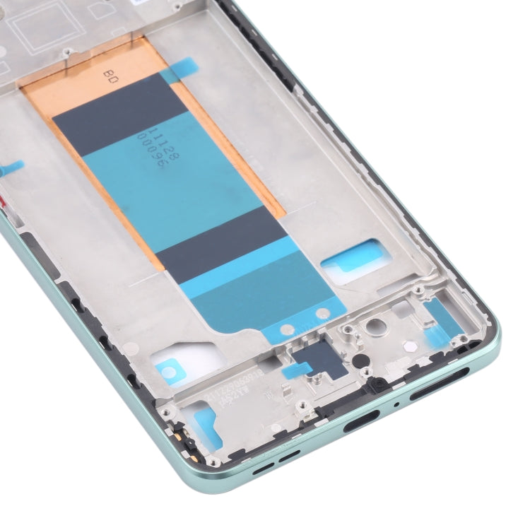 Front Housing LCD Frame Bezel Plate for Xiaomi Redmi K40S / Poco F4(Green) - Frame Bezel Plate by PMC TechLife | Online Shopping South Africa | PMC TechLife
