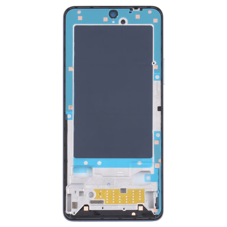 Front Housing LCD Frame Bezel Plate for Xiaomi Redmi K40S / Poco F4(Blue) - Frame Bezel Plate by PMC TechLife | Online Shopping South Africa | PMC TechLife