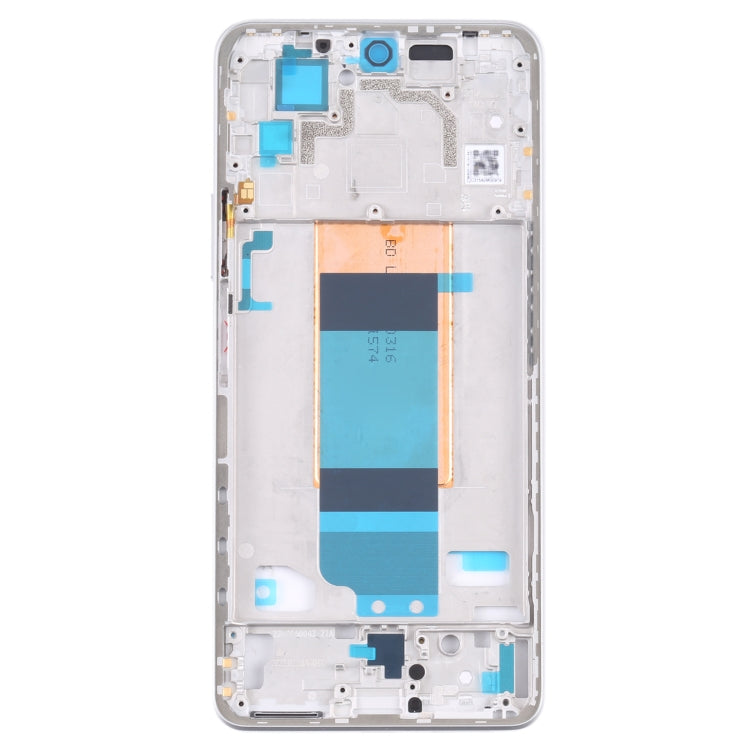 Front Housing LCD Frame Bezel Plate for Xiaomi Redmi K40S / Poco F4(Silver) - Frame Bezel Plate by PMC TechLife | Online Shopping South Africa | PMC TechLife