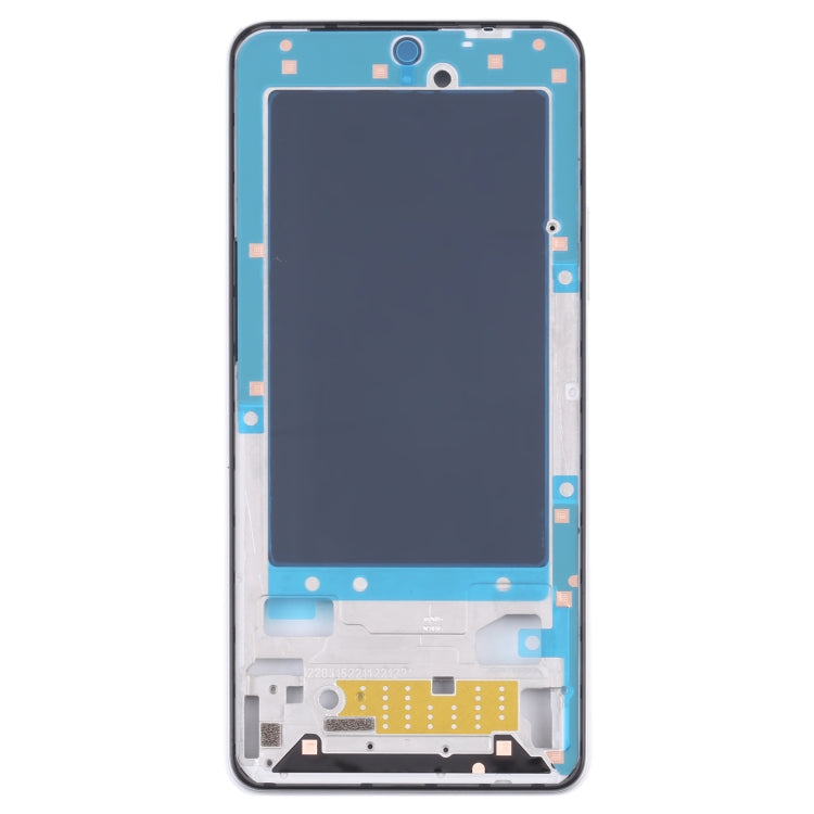 Front Housing LCD Frame Bezel Plate for Xiaomi Redmi K40S / Poco F4(Silver) - Frame Bezel Plate by PMC TechLife | Online Shopping South Africa | PMC TechLife