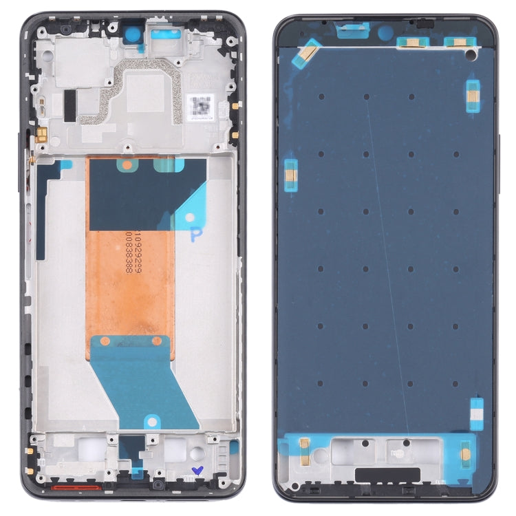 Front Housing LCD Frame Bezel Plate for Xiaomi Redmi K50 / Redmi K50 Pro(Black) - Frame Bezel Plate by PMC TechLife | Online Shopping South Africa | PMC TechLife