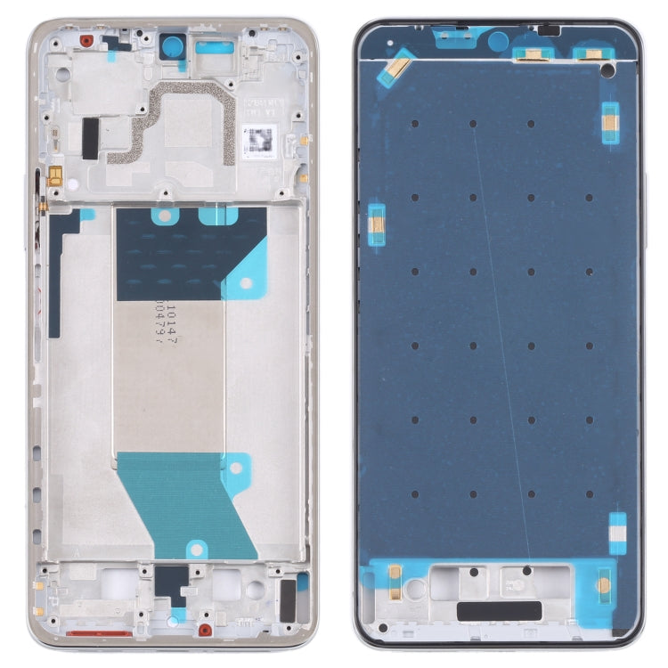 Front Housing LCD Frame Bezel Plate for Xiaomi Redmi K50 / Redmi K50 Pro(Silver) - Frame Bezel Plate by PMC TechLife | Online Shopping South Africa | PMC TechLife