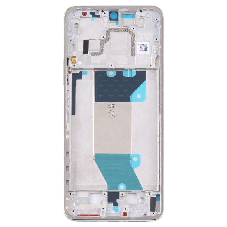 Front Housing LCD Frame Bezel Plate for Xiaomi Redmi K50 / Redmi K50 Pro(Silver) - Frame Bezel Plate by PMC TechLife | Online Shopping South Africa | PMC TechLife