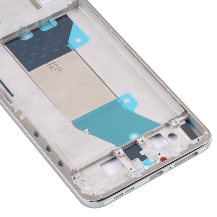 Front Housing LCD Frame Bezel Plate for Xiaomi Redmi K50 / Redmi K50 Pro(Silver) - Frame Bezel Plate by PMC TechLife | Online Shopping South Africa | PMC TechLife