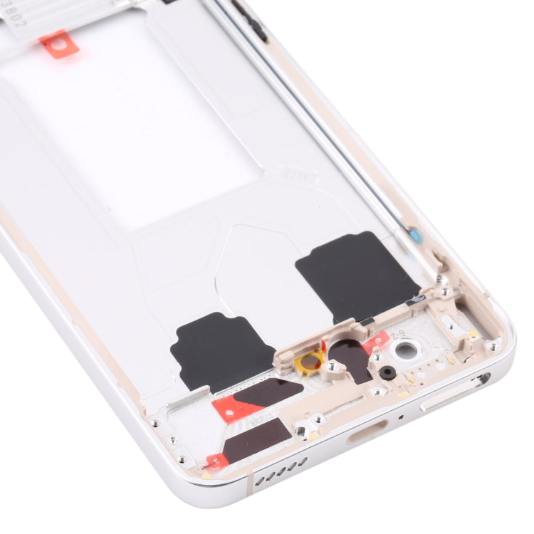 For OPPO Reno7 5G China PFJM10 Original Front Housing LCD Frame Bezel Plate (Gold) - Frame Bezel Plate by PMC TechLife | Online Shopping South Africa | PMC TechLife
