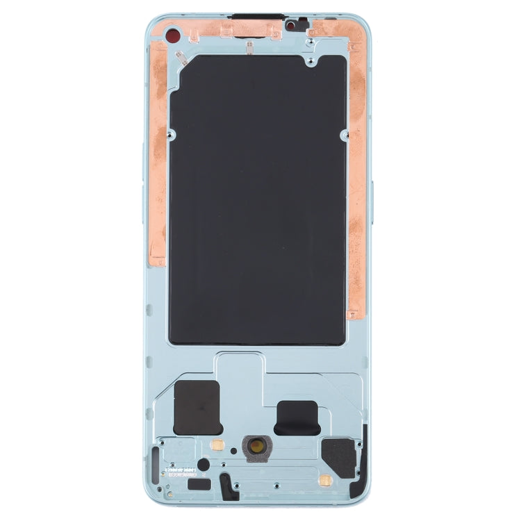 For OPPO Reno6 5G PEQM00 CPH2251 Original Front Housing LCD Frame Bezel Plate (Green) - Frame Bezel Plate by PMC TechLife | Online Shopping South Africa | PMC TechLife