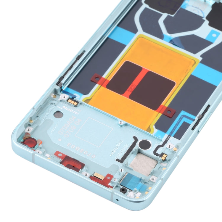 For OPPO Reno6 5G PEQM00 CPH2251 Original Front Housing LCD Frame Bezel Plate (Green) - Frame Bezel Plate by PMC TechLife | Online Shopping South Africa | PMC TechLife