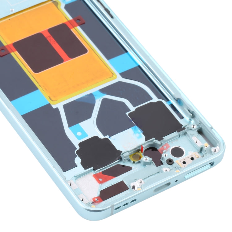For OPPO Reno6 5G PEQM00 CPH2251 Original Front Housing LCD Frame Bezel Plate (Green) - Frame Bezel Plate by PMC TechLife | Online Shopping South Africa | PMC TechLife