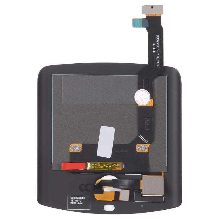 Original Secondary LCD Screen for Motorola Razr 2019 with Digitizer Full Assembly (Black) - free shipping - PMC TechLife - Order now!