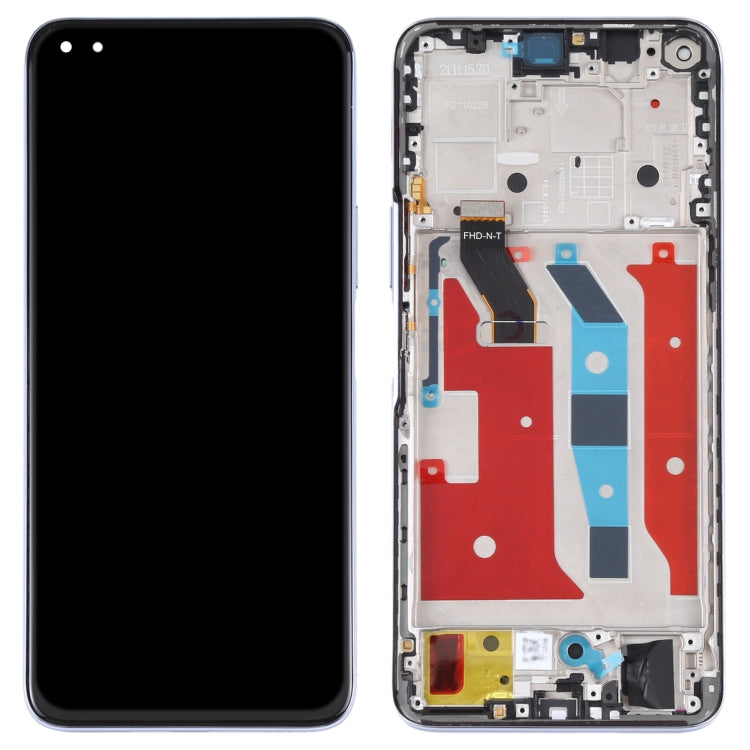 Original LCD Screen for Honor X20 Digitizer Full Assembly with Frame(Purple) - free shipping - PMC TechLife - Order now!