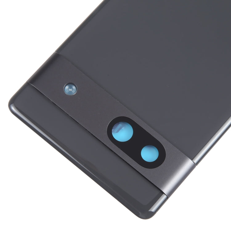 For Google Pixel 7A Original Battery Back Cover with Camera Lens Cover(Black) - Back Cover by PMC TechLife | Online Shopping South Africa | PMC TechLife