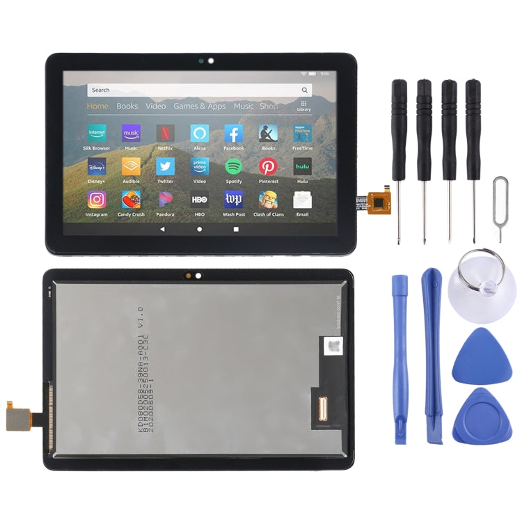 OEM LCD Screen For Amazon Kindle Fire HD 8 Plus/HD 8 2020/Kids 10th gen with Digitizer Full Assembly(Black) - free shipping - PMC TechLife - Order now!
