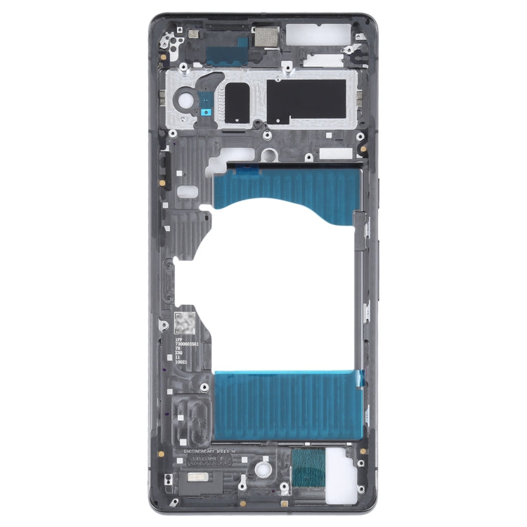 For Google Pixel 7 Front Housing LCD Frame Bezel Plate(Black) - Frame Bezel Plate by PMC TechLife | Online Shopping South Africa | PMC TechLife