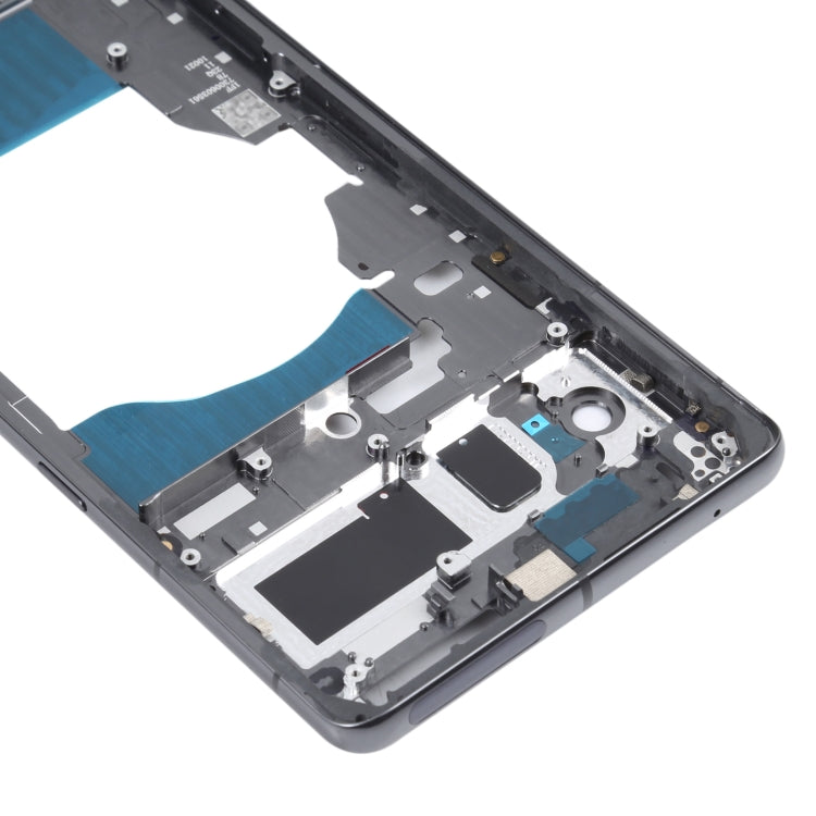 For Google Pixel 7 Front Housing LCD Frame Bezel Plate(Black) - Frame Bezel Plate by PMC TechLife | Online Shopping South Africa | PMC TechLife