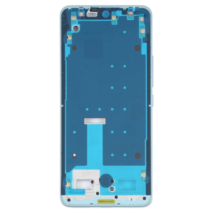 For Xiaomi 12 Lite Original Front Housing LCD Frame Bezel Plate (Blue) - Frame Bezel Plate by PMC TechLife | Online Shopping South Africa | PMC TechLife