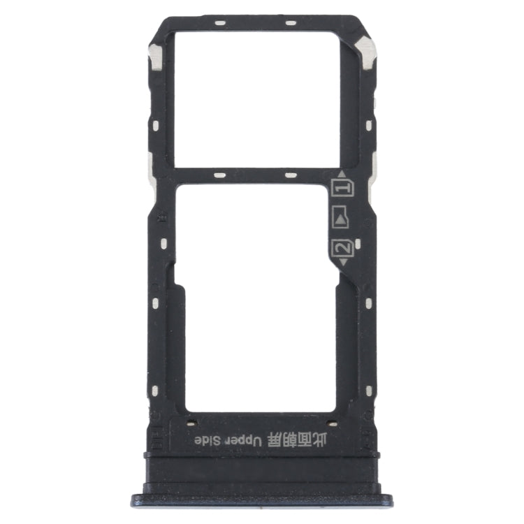 For vivo Y33S / Y33T SIM Card Tray + SIM / Micro SD Card Tray (Black) - Card Tray by PMC TechLife | Online Shopping South Africa | PMC TechLife | Buy Now Pay Later Mobicred