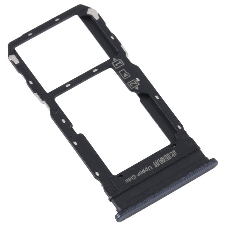 For vivo Y33S / Y33T SIM Card Tray + SIM / Micro SD Card Tray (Black) - Card Tray by PMC TechLife | Online Shopping South Africa | PMC TechLife | Buy Now Pay Later Mobicred