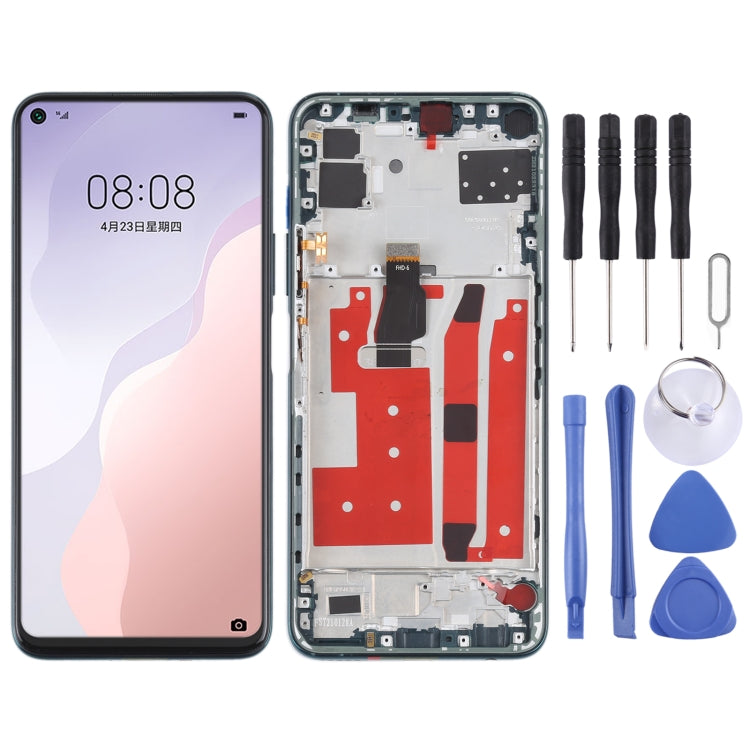 Original LCD Screen For Huawei Nova 7 SE / Honor 30S Digitizer Full Assembly with Frame(Green) - free shipping - PMC TechLife - Order now!