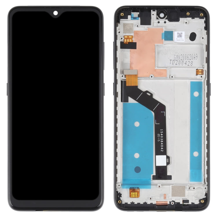 Original LCD Screen For Nokia 7.2 / 6.2 Digitizer Full Assembly with Frame(Black) - LCD Screen by PMC TechLife | Online Shopping South Africa | PMC TechLife