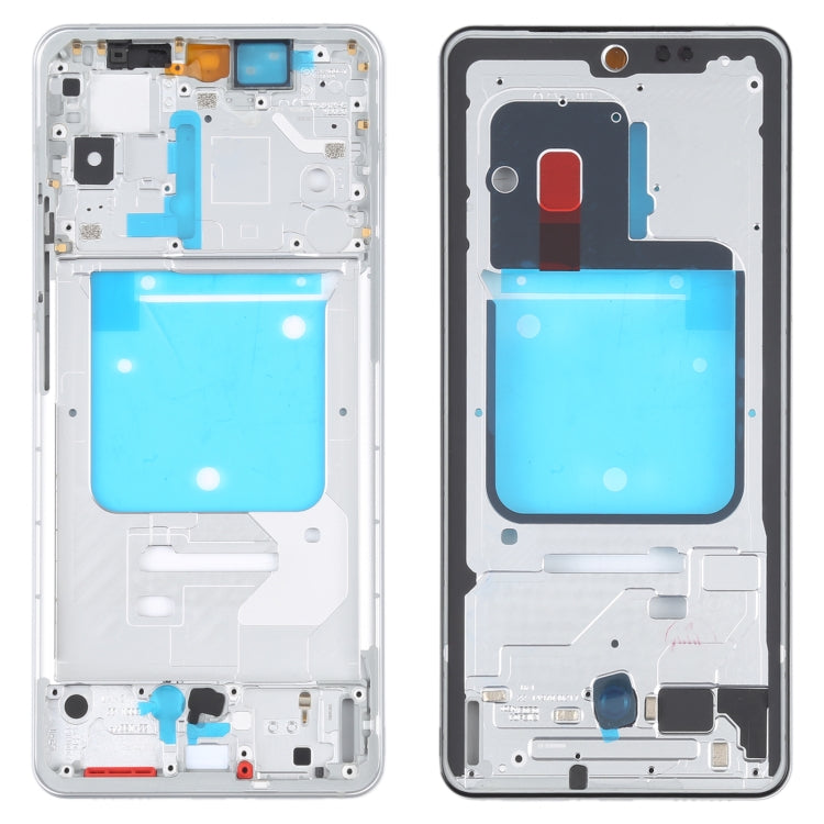 For vivo iQOO 7 Original Front Housing LCD Frame Bezel Plate (Silver) - Frame Bezel Plate by PMC TechLife | Online Shopping South Africa | PMC TechLife