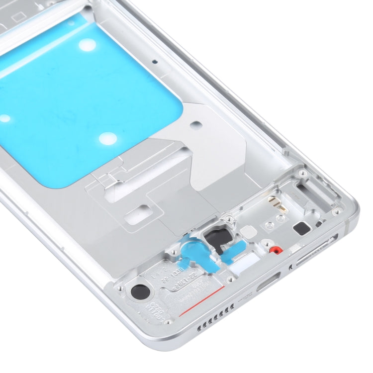 For vivo iQOO 7 Original Front Housing LCD Frame Bezel Plate (Silver) - Frame Bezel Plate by PMC TechLife | Online Shopping South Africa | PMC TechLife