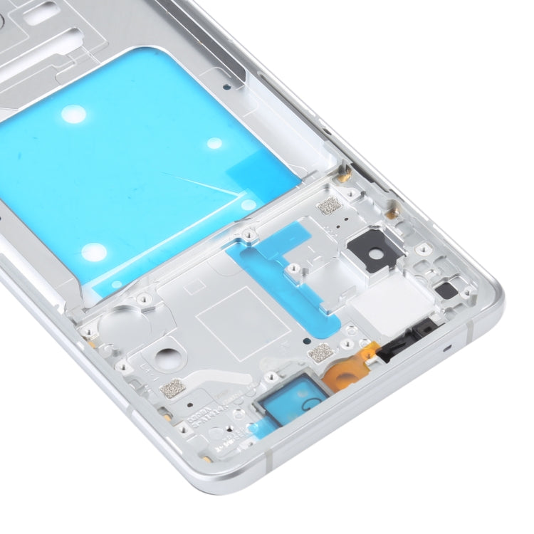 For vivo iQOO 7 Original Front Housing LCD Frame Bezel Plate (Silver) - Frame Bezel Plate by PMC TechLife | Online Shopping South Africa | PMC TechLife
