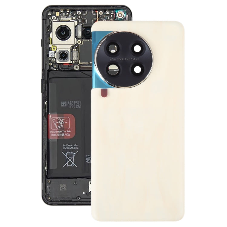 For OnePlus 11 PBH110 Original Battery Back Cover with Camera Lens Cover(Gold) - Back Cover by PMC TechLife | Online Shopping South Africa | PMC TechLife