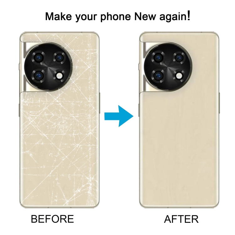 For OnePlus 11 PBH110 Original Battery Back Cover with Camera Lens Cover(Gold) - Back Cover by PMC TechLife | Online Shopping South Africa | PMC TechLife