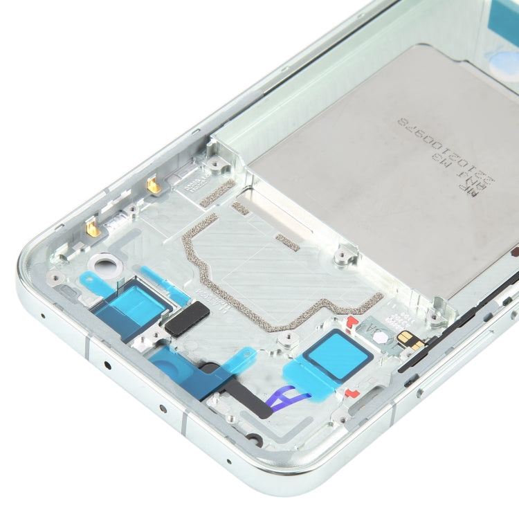 For Xiaomi 13 Original Front Housing LCD Frame Bezel Plate (Green) - Frame Bezel Plate by PMC TechLife | Online Shopping South Africa | PMC TechLife