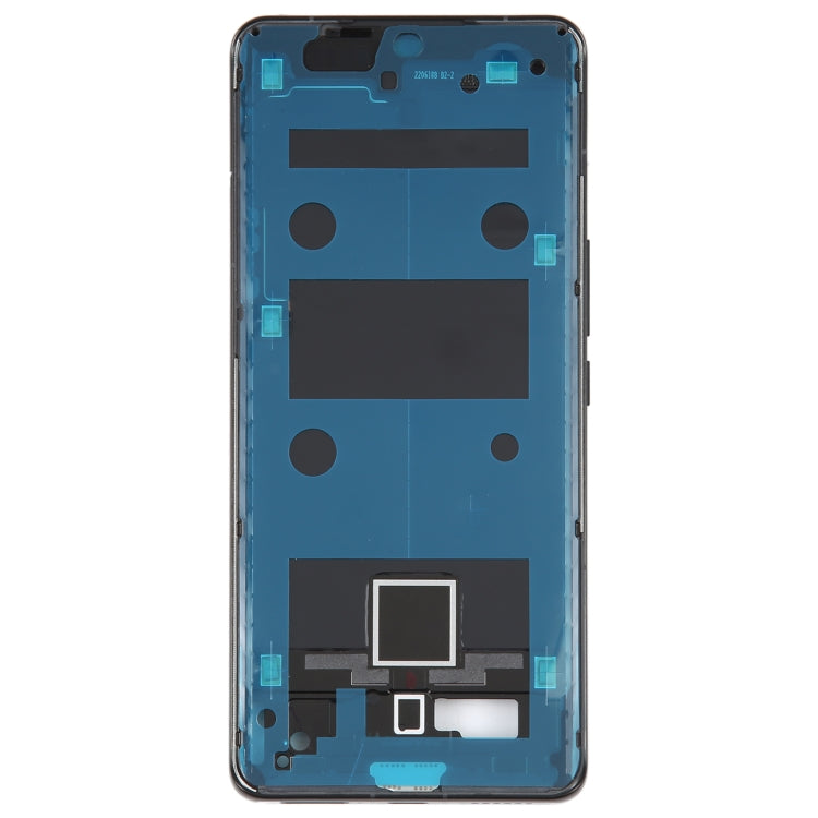 For Xiaomi 12S Ultra Original Front Housing LCD Frame Bezel Plate (Black) - Frame Bezel Plate by PMC TechLife | Online Shopping South Africa | PMC TechLife