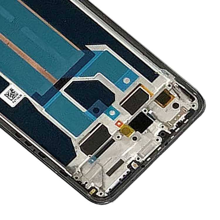 AMOLED LCD Screen for OnePlus Nord 2T CPH2399 CPH2401 Digitizer Full Assembly with Frame (Black) - free shipping - PMC TechLife - Order now!