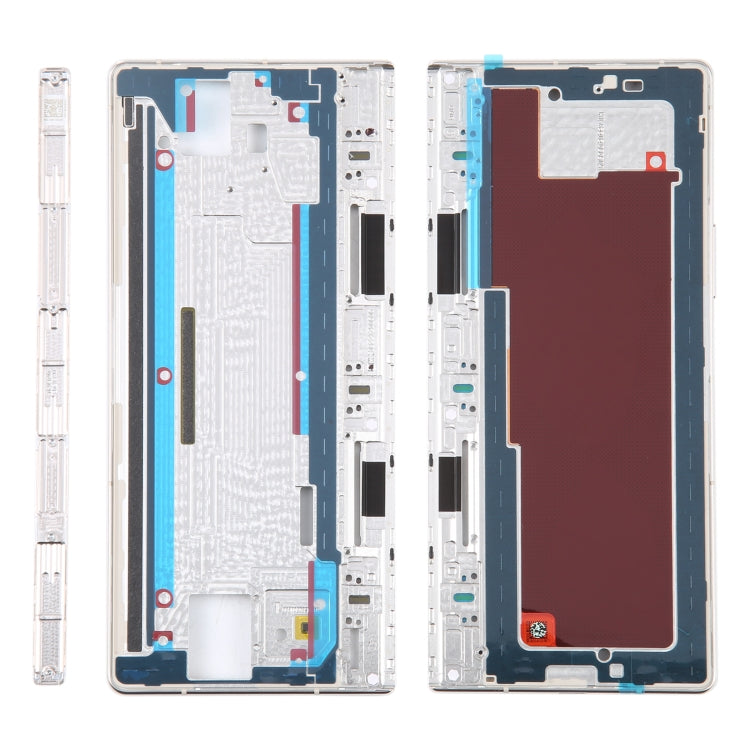 For Xiaomi Mi Mix Fold 2 Original Front Housing LCD Frame Bezel Plate (Gold) - Frame Bezel Plate by PMC TechLife | Online Shopping South Africa | PMC TechLife