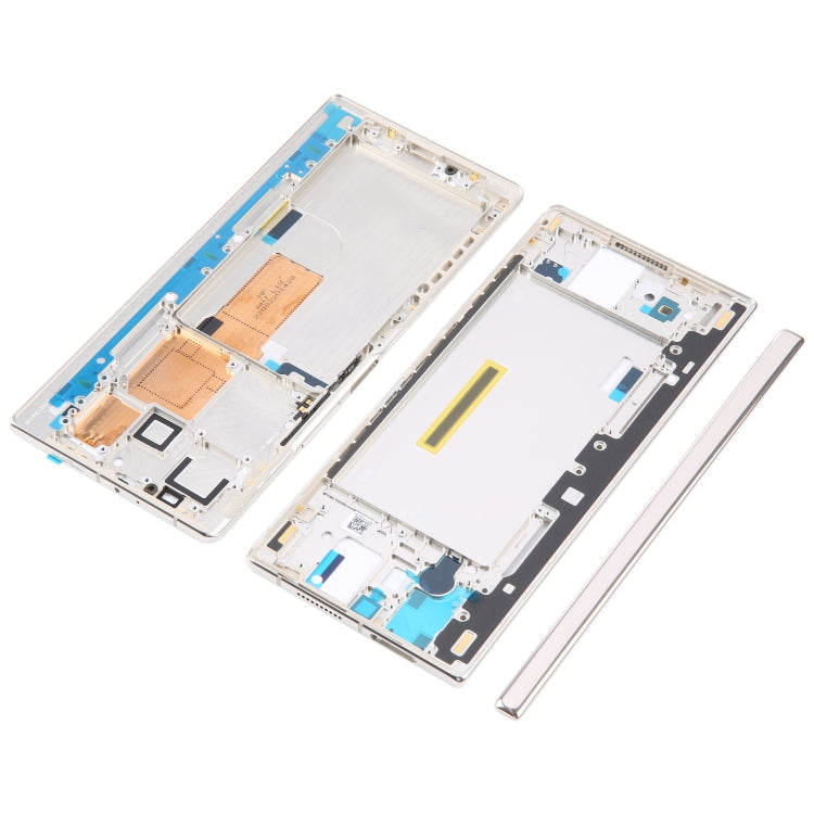 For Xiaomi Mi Mix Fold 2 Original Front Housing LCD Frame Bezel Plate (Gold) - Frame Bezel Plate by PMC TechLife | Online Shopping South Africa | PMC TechLife