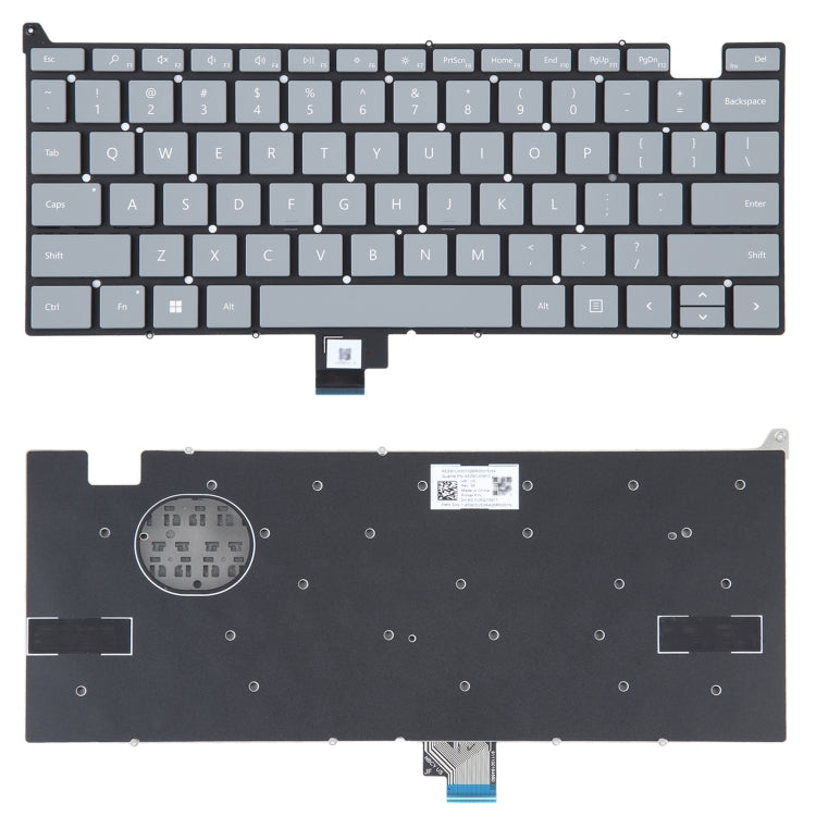 US Version Keyboard without Power Button for Microsoft Surface Laptop Go 1934(Grey) - free shipping - PMC TechLife - Order now!