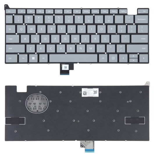 US Version Keyboard without Power Button for Microsoft Surface Laptop Go 1934(Grey) - Replacement Keyboards by PMC Jewellery | Online Shopping South Africa | PMC Jewellery