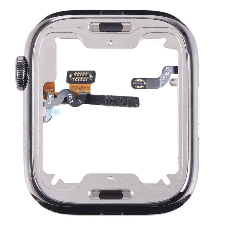 For Apple Watch Series 7 45mm Middle Frame Bezel Plate with Loudspeaker / Power / Rotating Shaft Flex Cable -  by PMC TechLife | Online Shopping South Africa | PMC TechLife