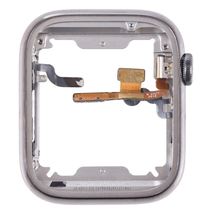 For Apple Watch Series 7 45mm Middle Frame Bezel Plate with Loudspeaker / Power / Rotating Shaft Flex Cable -  by PMC TechLife | Online Shopping South Africa | PMC TechLife