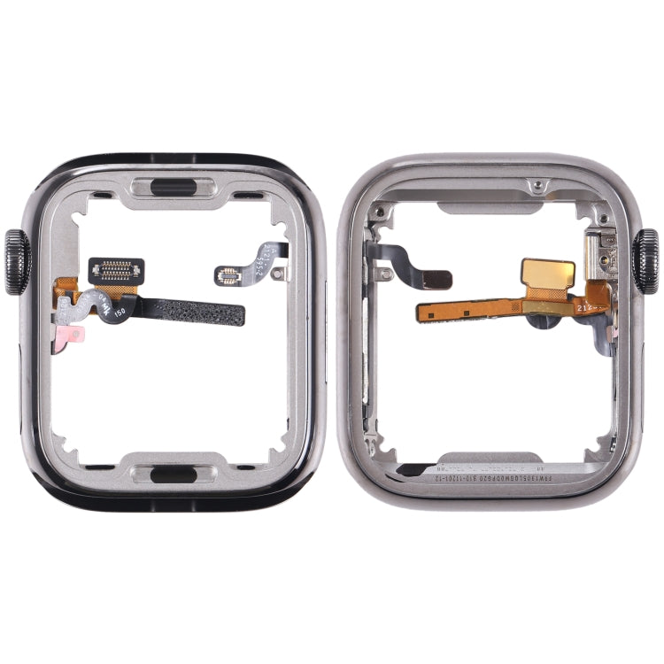 For Apple Watch Series 7 41mm Middle Frame Bezel Plate with Loudspeaker / Power / Rotating Shaft Flex Cable -  by PMC TechLife | Online Shopping South Africa | PMC TechLife