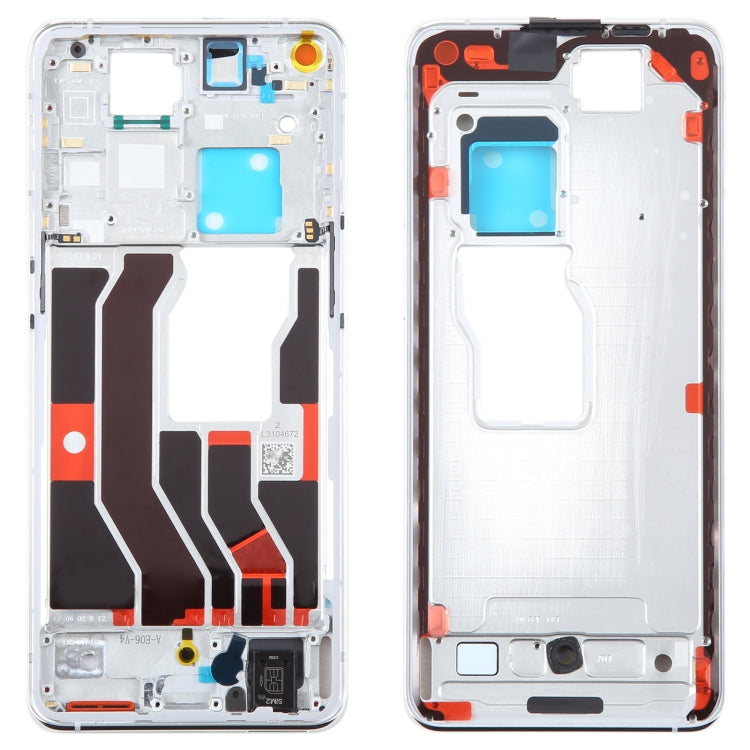 For OPPO Find X3 Original Front Housing LCD Frame Bezel Plate (Silver) - Frame Bezel Plate by PMC TechLife | Online Shopping South Africa | PMC TechLife
