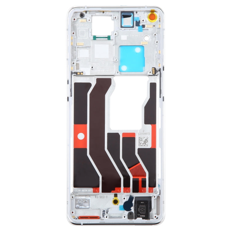 For OPPO Find X3 Pro Original Front Housing LCD Frame Bezel Plate (Silver) - Frame Bezel Plate by PMC TechLife | Online Shopping South Africa | PMC TechLife