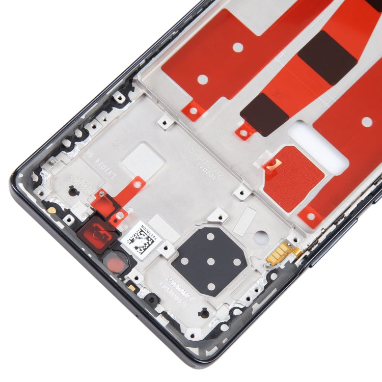 For Honor 80 Original Front Housing LCD Frame Bezel Plate(Black) - free shipping - PMC TechLife - Order now!