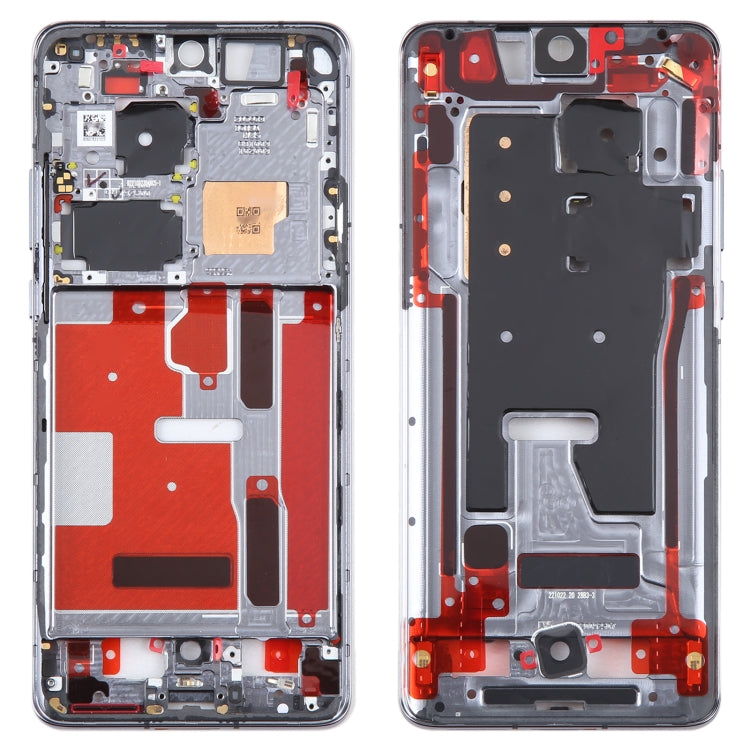 For Huawei P50 Pro Original Front Housing LCD Frame Bezel Plate(Black) - free shipping - PMC TechLife - Order now!