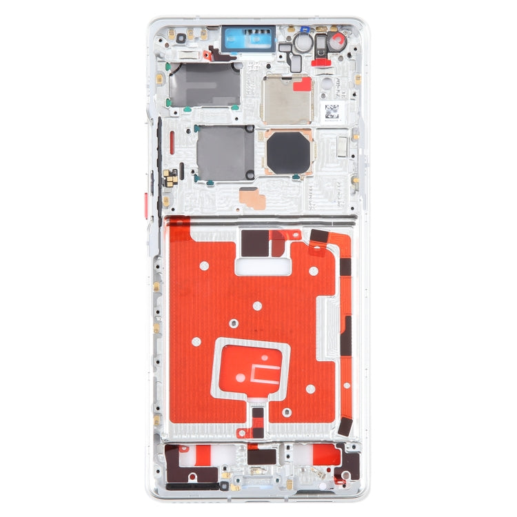 For Huawei Mate 40 Pro Original Front Housing LCD Frame Bezel Plate(Silver) - free shipping - PMC TechLife - Order now!