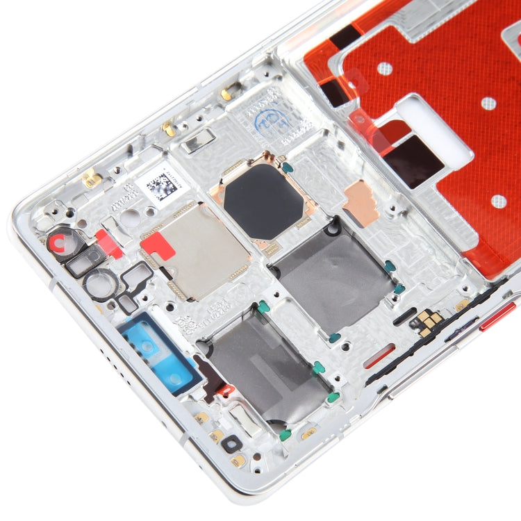 For Huawei Mate 40 Pro Original Front Housing LCD Frame Bezel Plate(Silver) - free shipping - PMC TechLife - Order now!