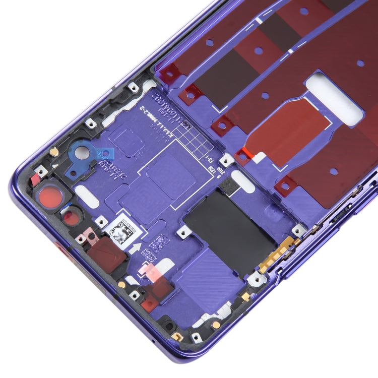 For Huawei nova 7 Pro Original Front Housing LCD Frame Bezel Plate(Purple) - free shipping - PMC TechLife - Order now!
