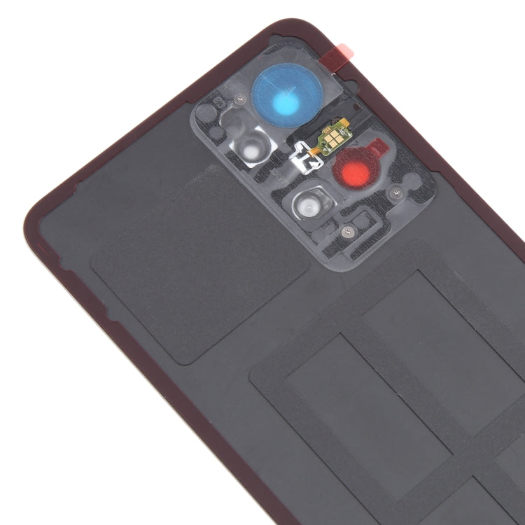 For OPPO Reno7 Pro Original Battery Back Cover with Camera Lens Cover(Black) - Back Cover by PMC TechLife | Online Shopping South Africa | PMC TechLife