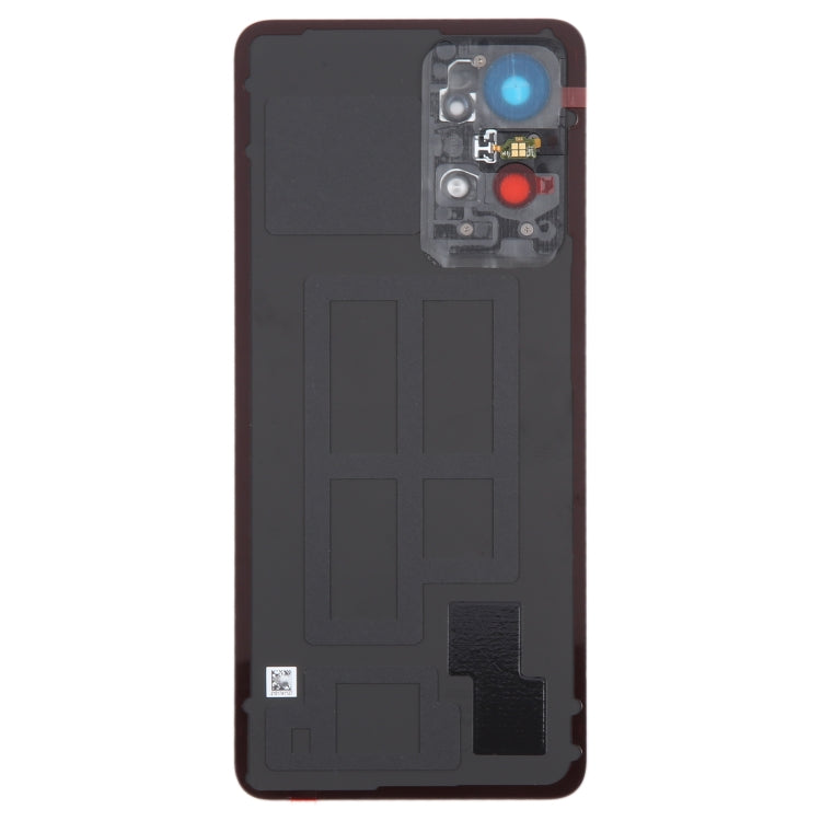 For OPPO Reno7 Pro Original Battery Back Cover with Camera Lens Cover(Blue) - Back Cover by PMC TechLife | Online Shopping South Africa | PMC TechLife