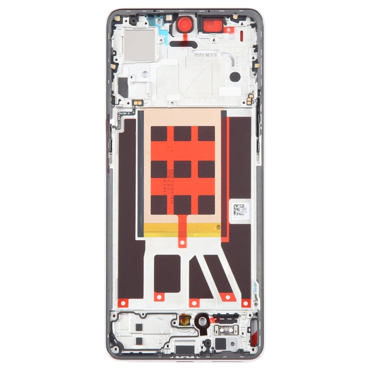 For OPPO Reno9 Pro Original Front Housing LCD Frame Bezel Plate (Gold) - Frame Bezel Plate by PMC TechLife | Online Shopping South Africa | PMC TechLife